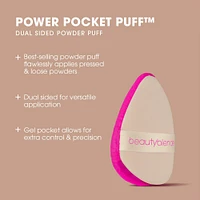 Power Pocket Puff Dual Sided Powder Puff