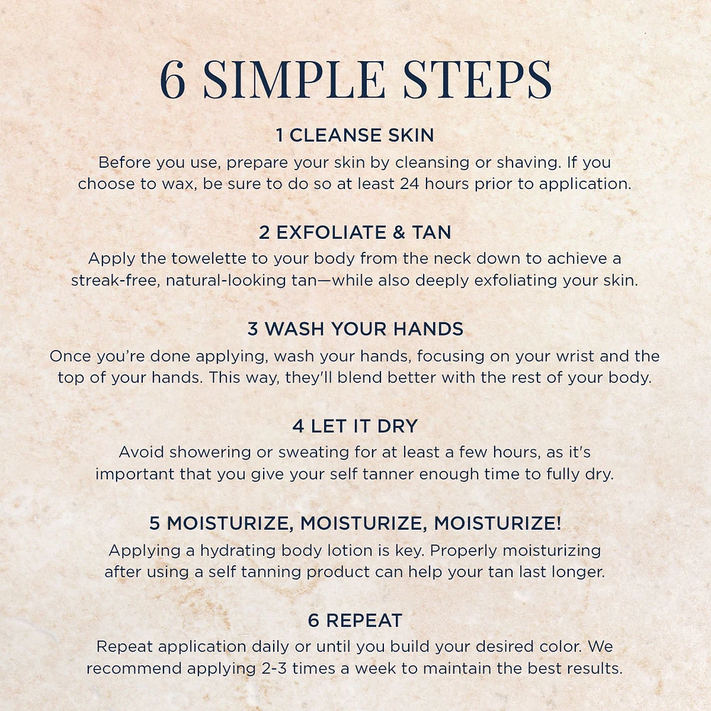 PowerGlow Peel Gradual Tan Body