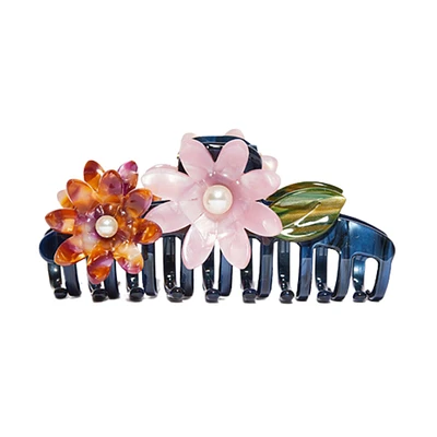 Sunset Fields Petunia Claw Clip