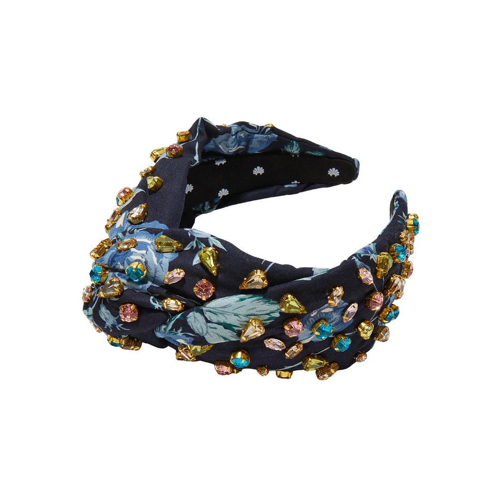 Midnight Fairytale Jeweled Greta Headband