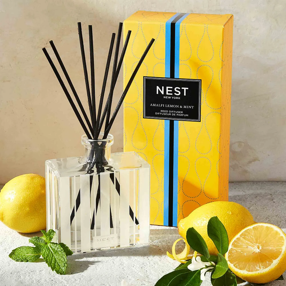 Amalfi Lemon and Mint Reed Diffuser