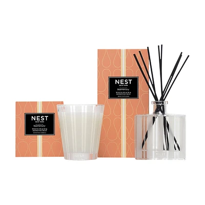 White Peach and Honeysuckle Reed Diffuser