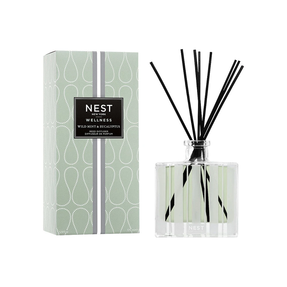 Wild Mint and Eucalyptus Reed Diffuser