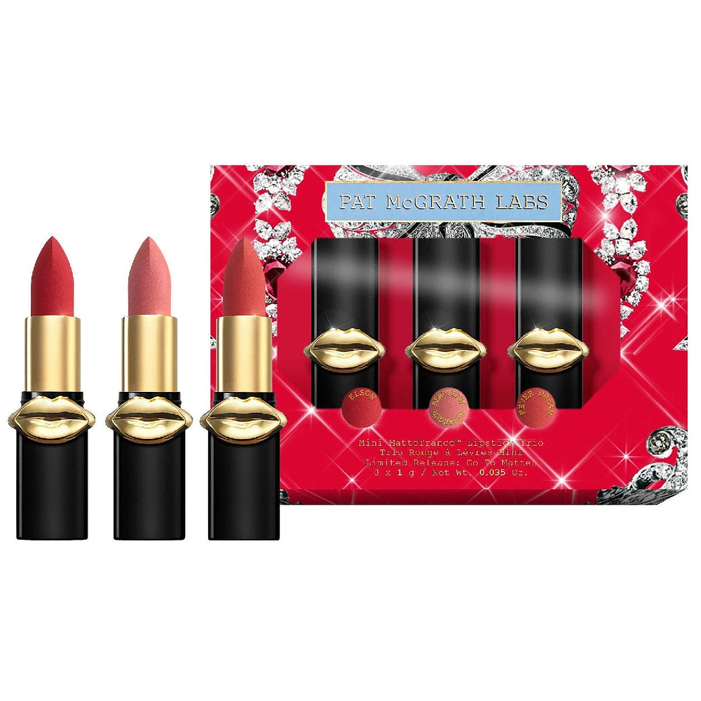 Mini Mattetrance Lipstick Trio Limited Release: Go-To Mattes (Limited Edition)