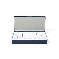 Navy AM/PM Pill Box