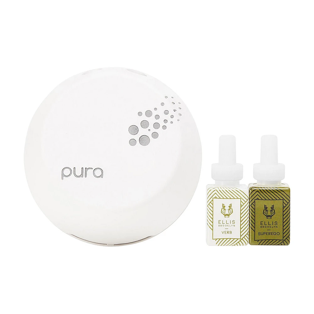 Pura Smart Home Fragrance Diffuser Set Featuring Verb and Superego