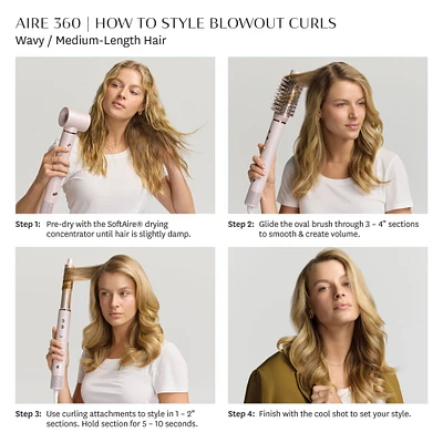 Aire 360 Air Styler Blowout Kit (Limited Edition)