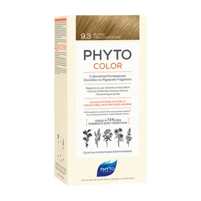 Phytocolor 9.3 Very light Golden Blond
