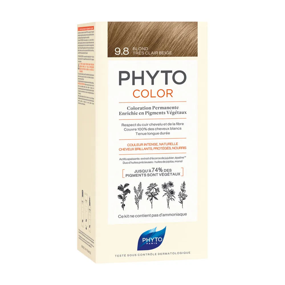 Phytocolor 9.8 Very Light Beige Blond