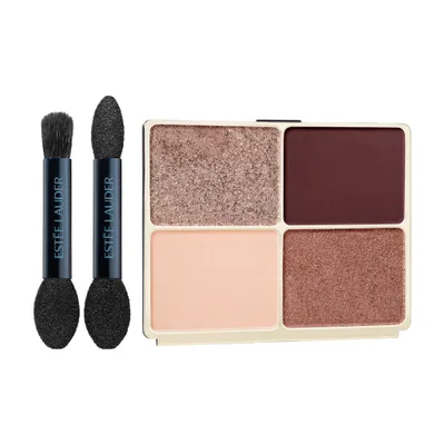 Pure Color Envy Luxe EyeShadow Quad Refill Aubergine Dream