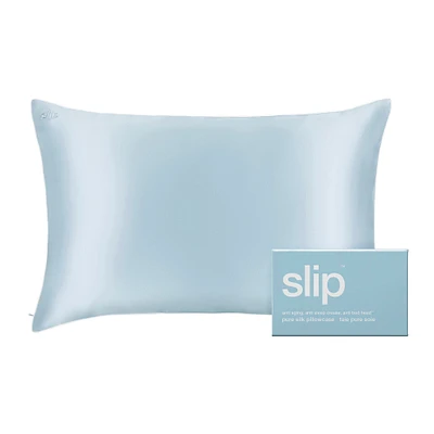 Pure Silk Queen Pillowcase Seabreeze