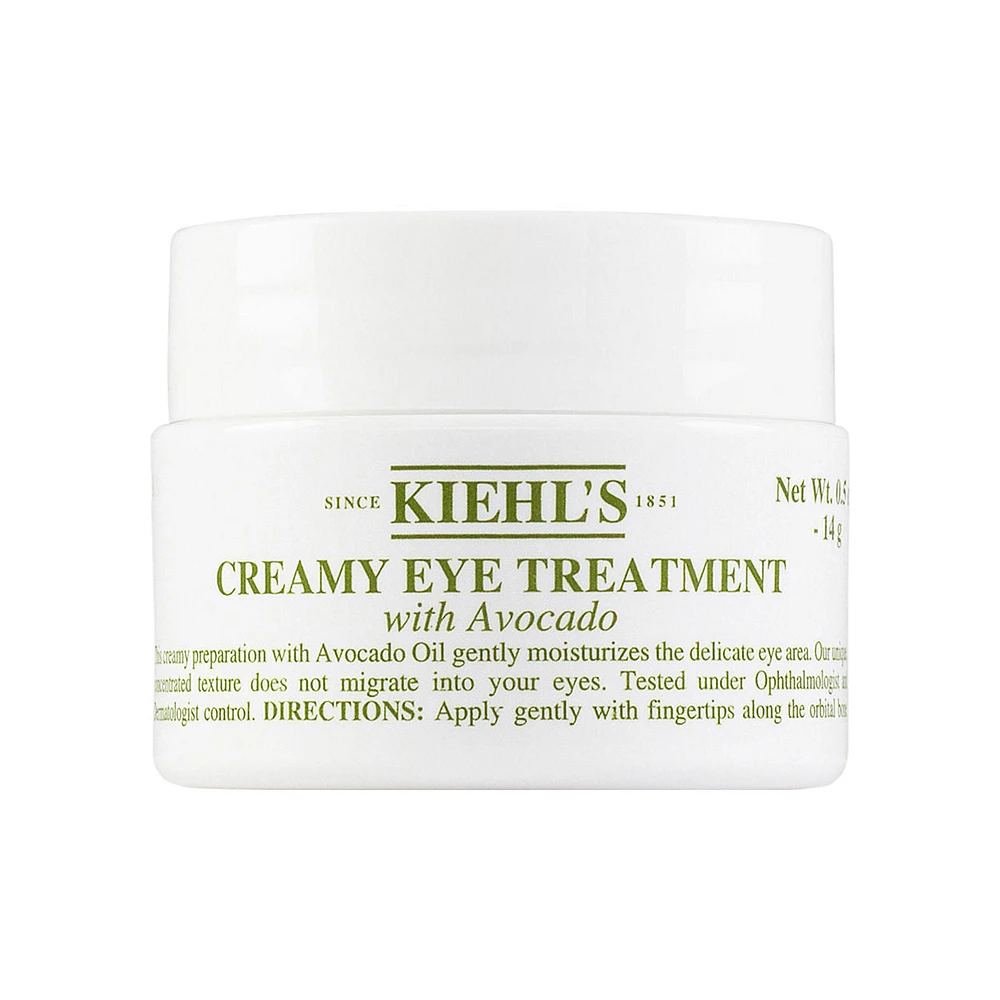 Creamy Eye Treatment With Avocado