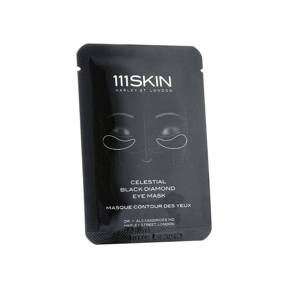 Celestial Black Diamond Eye Mask