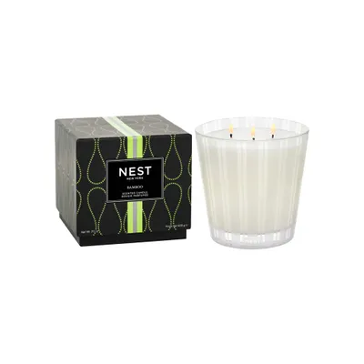 Rattan Driftwood & Chamomile 3-Wick Candle