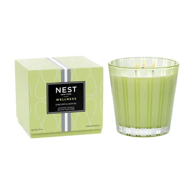 Lime Zest and Matcha Candle 21.2 oz (3-Wick)