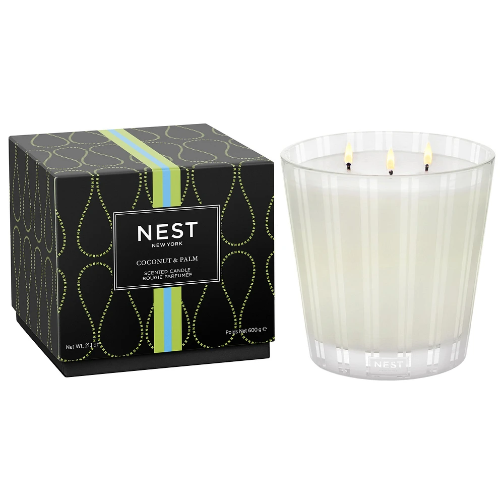 Coconut and Palm Candle