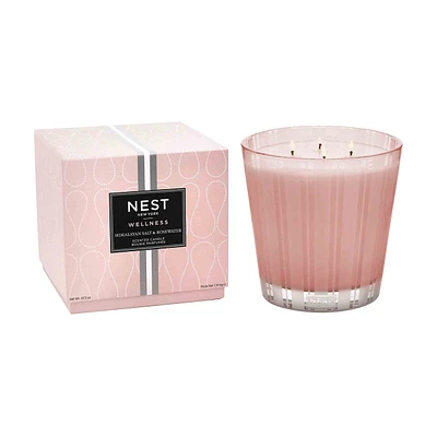 Himalayan Salt and Rosewater Candle