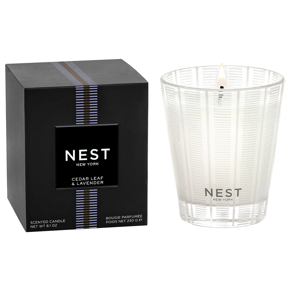 Cedar Leaf & Lavender Candle