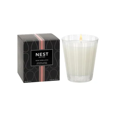 Rose Noir and Oud Candle 8.1 oz (Classic)