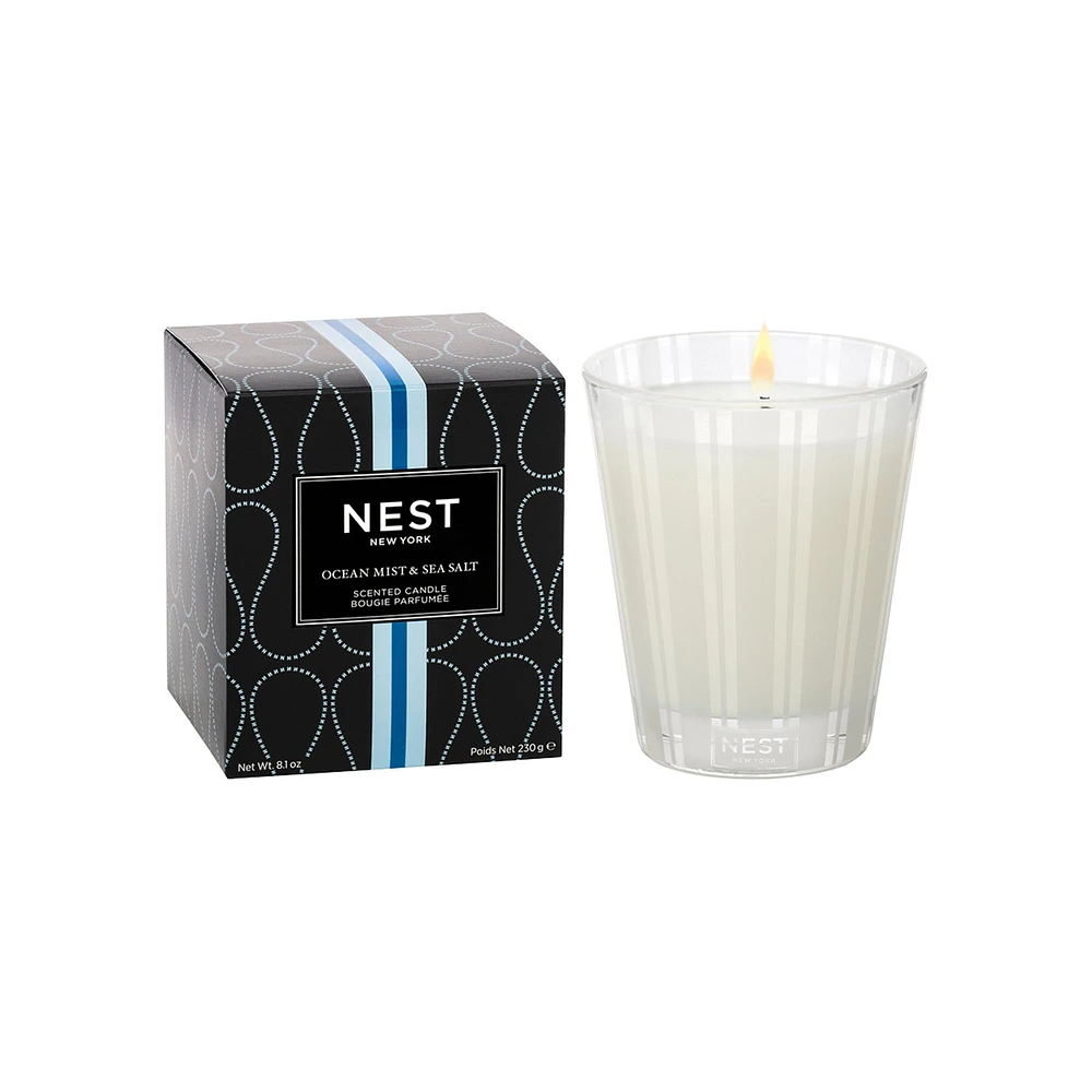 Ocean Mist and Sea Salt Candle 8.1 oz (Classic)