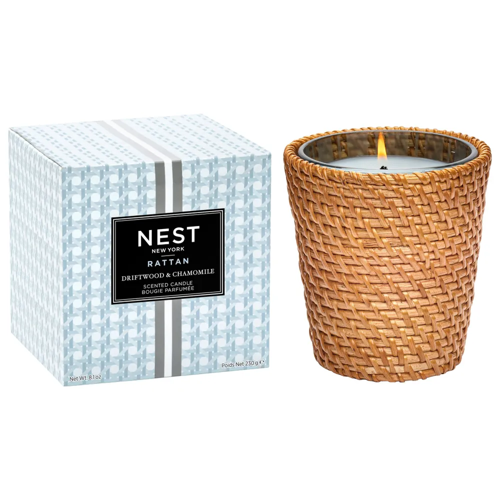 Rattan Driftwood and Chamomile Candle (Limited Edition) 8.1 oz. (Classic)