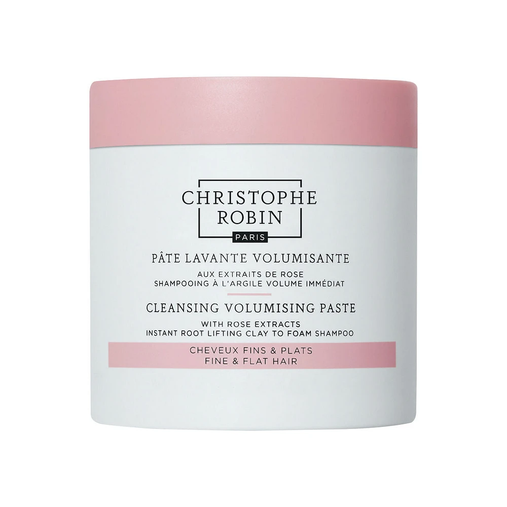 Cleansing Volumizing Paste With Pure Rassoul Clay And Rose Extracts