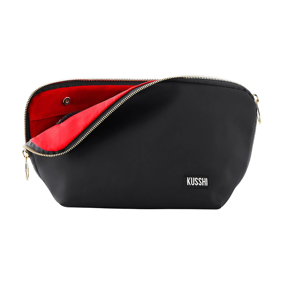 Signature Makeup Bag Black