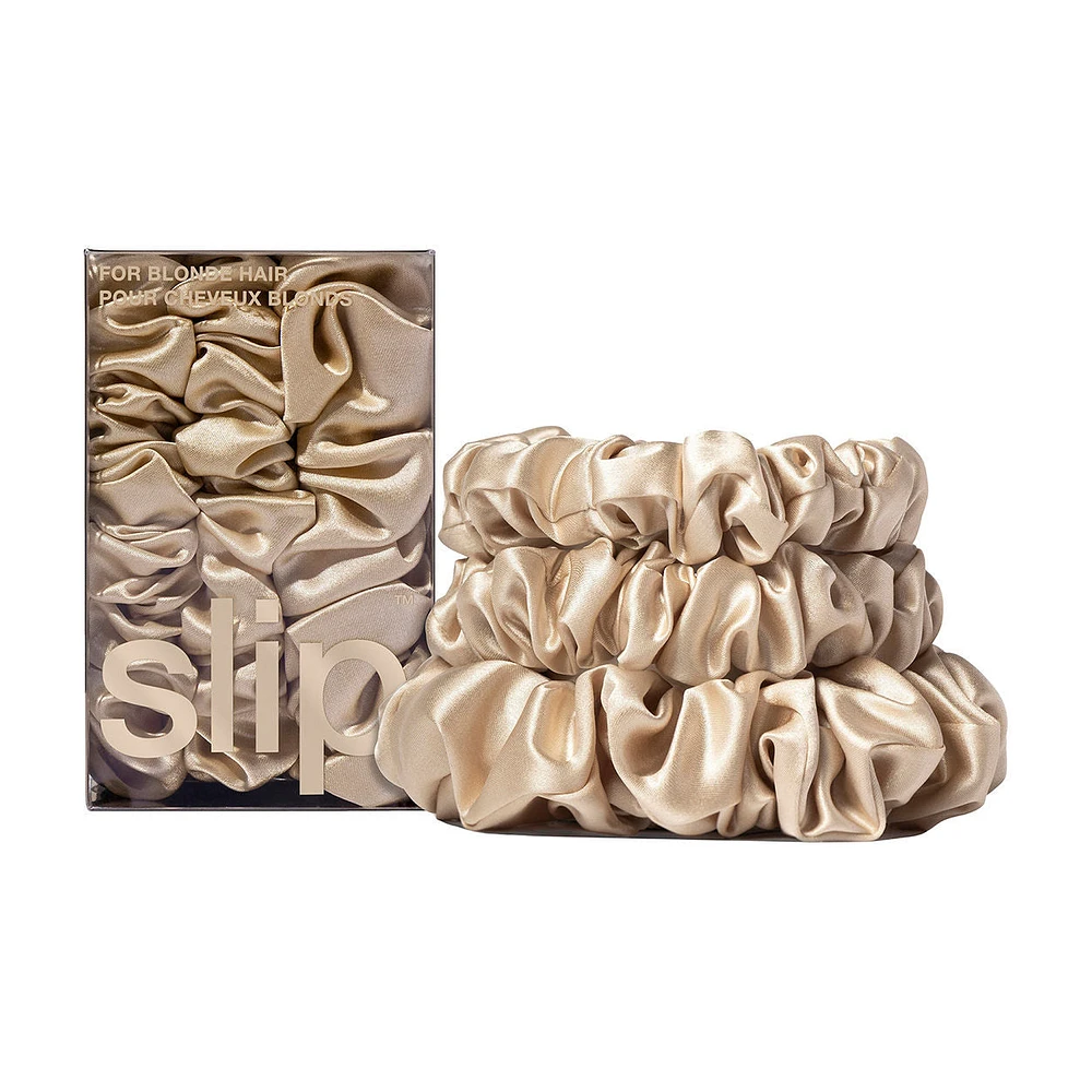 Back to Basics Assorted Scrunchies Blonde