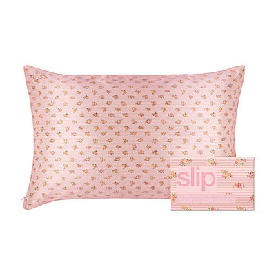 Pure Silk Queen Pillowcase Petal