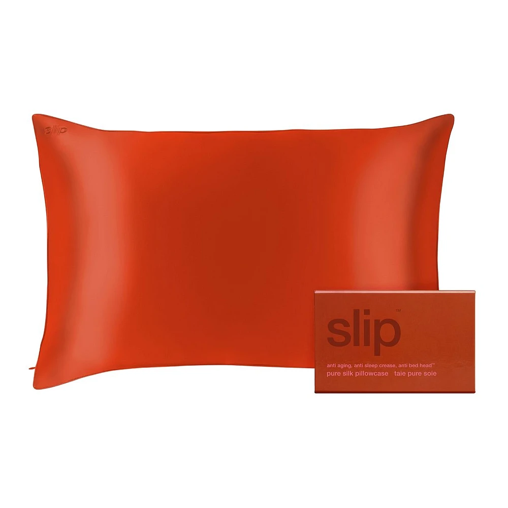 Pure Silk Queen Pillowcase Poppy (Limited Edition)