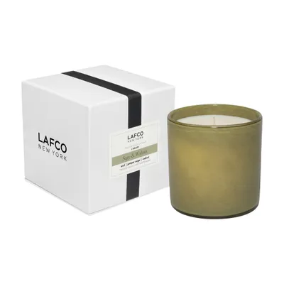 Sage and Walnut Library Signature Candle