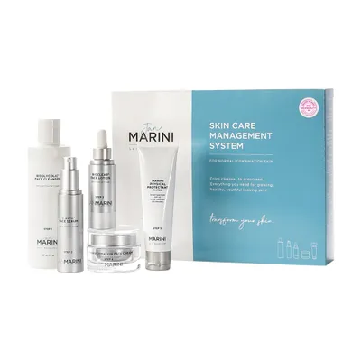 Skin Care Management System Normal or Combination Skin with Marini Physical Protectant SPF 45