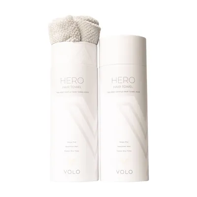 Volo Hero Hair Towel Luna Gray Hero