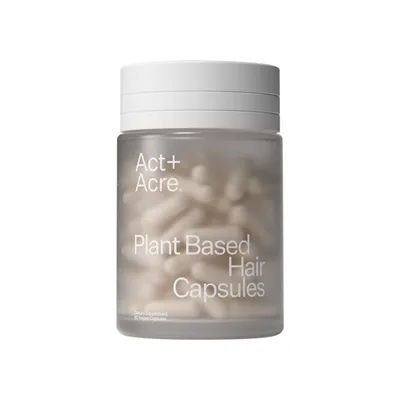 Cold Processed Plant Based Hair Capsules