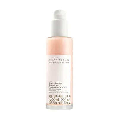 Creamy Bubbling Cleanser With Fruit Enzymes and AHA's