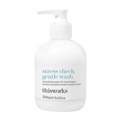 stress check gentle wash