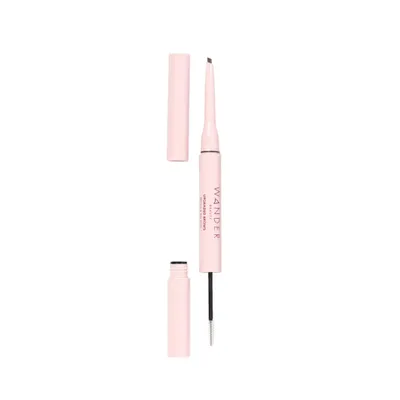 Upgraded Brows Pencil and Treatment Gel Duo Medium Brown
