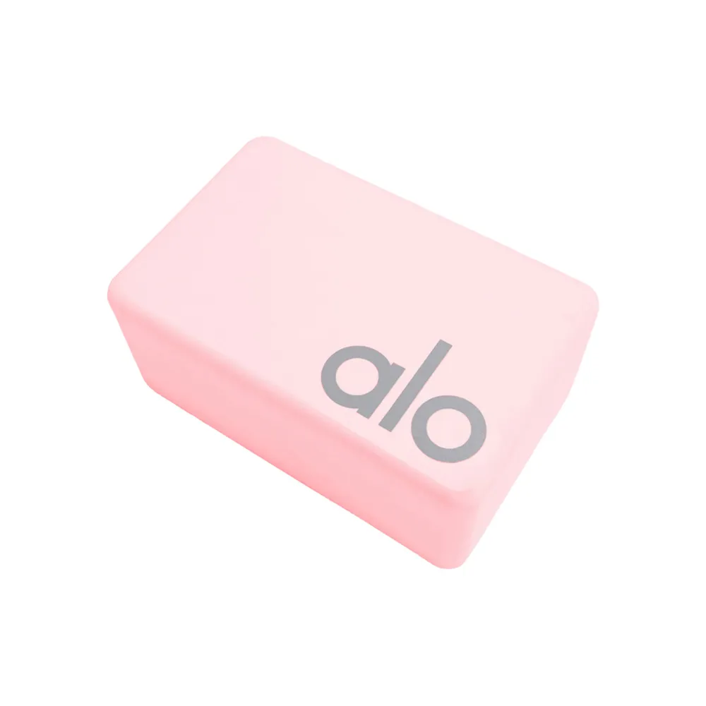 Alo Uplifting Yoga Block Powder Pink