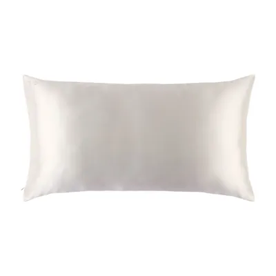 Pure Silk King Pillowcase white
