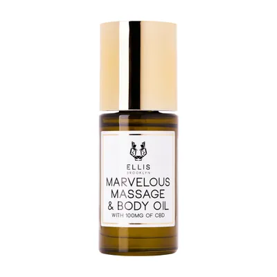 Marvelous Massage and Body Oil With 100mg of Full Spectrum CBD fl oz ml