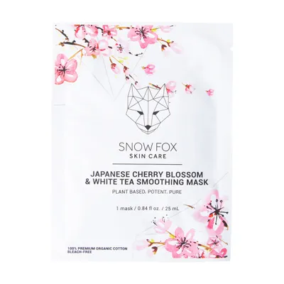 Japanese Cherry Blossom and White Tea Smoothing Mask 1 Treatment