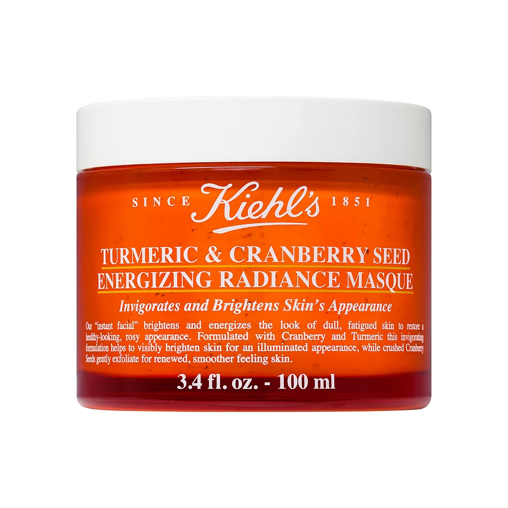 Turmeric and Cranberry Seed Energizing Radiance Masque