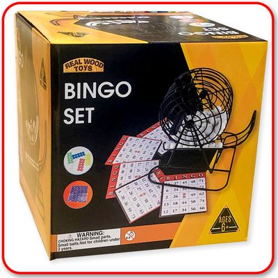 Homewares Bingo Set - Metal Cage | Bramalea City Centre