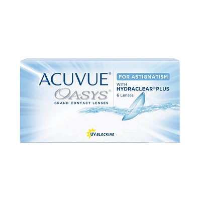 Acuvue Oasys for astigmatism 6pk