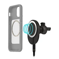 Wireless Car Charger Vent Mount Black