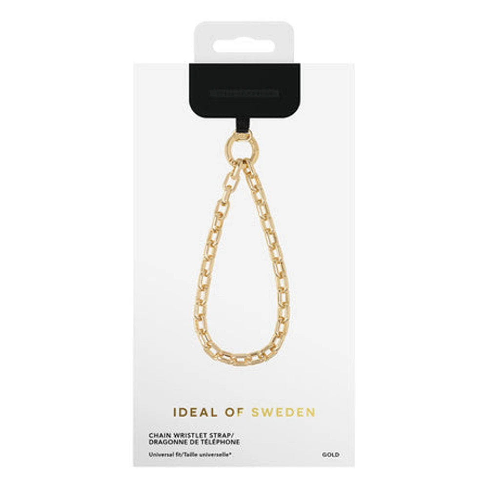Phone Wristlet Strap Gold