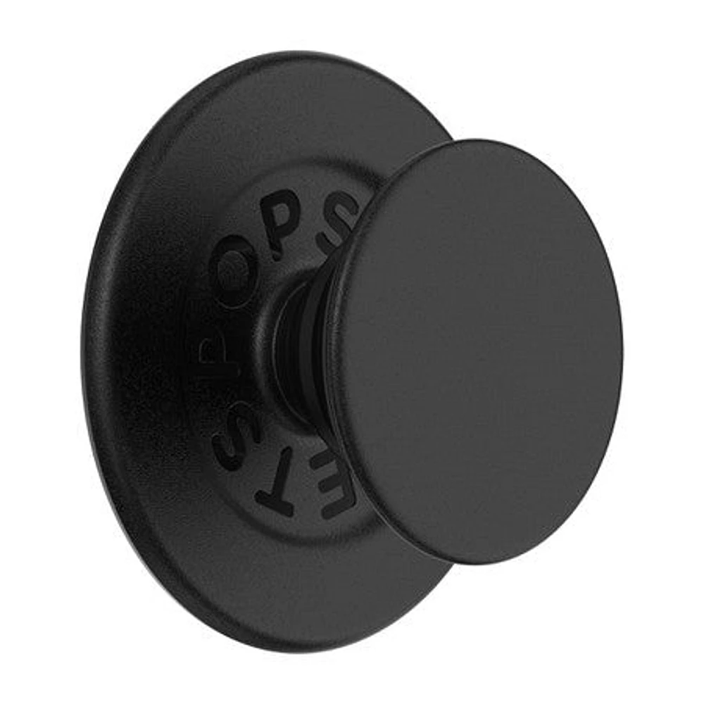 PopGrip For MagSafe Round with Adapter Ring Black
