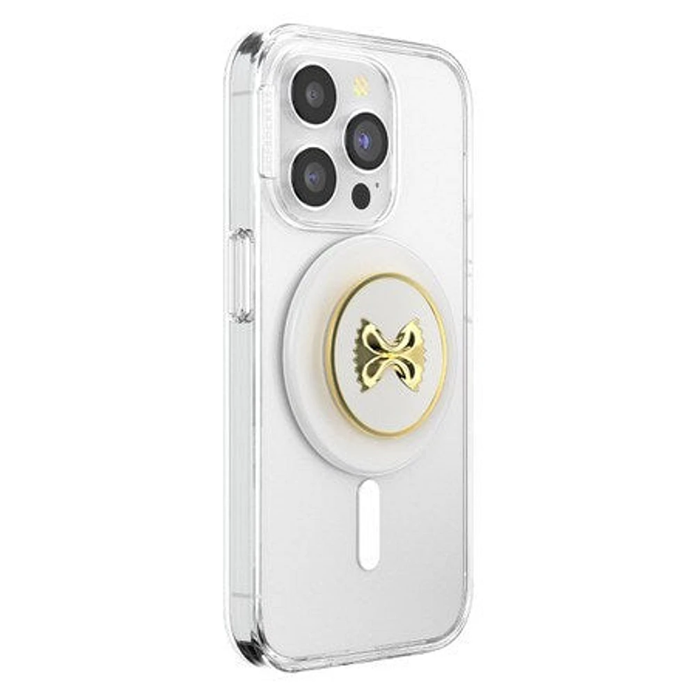 PopGrip for MagSafe Round with Adapter Ring Enamel Pasta