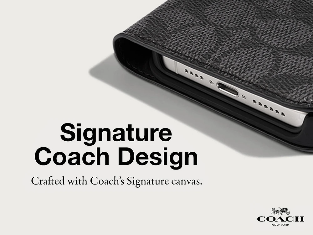 iPhone Pro Coach Folio Signature C Case