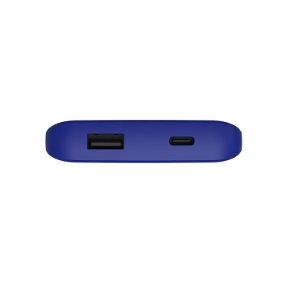 Banque d'alimentation portable Power Boost de 10 000 mAh de Mophie - cobalt 